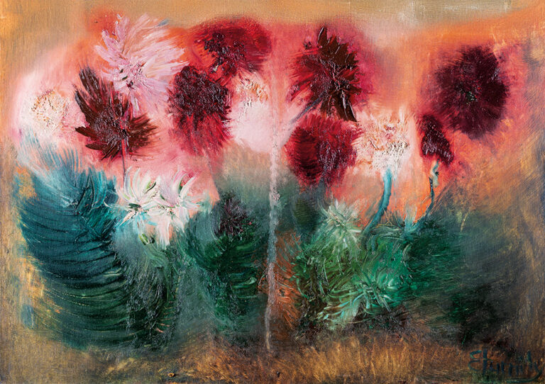 Obraz Pouťové kytky od autora Eva Turnová