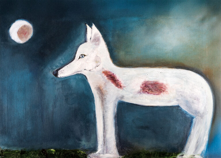 Obraz Speaking Wolf od autora Eva Turnová